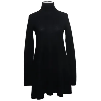 Turtleneck dress (Black) from Rosa Cashmere