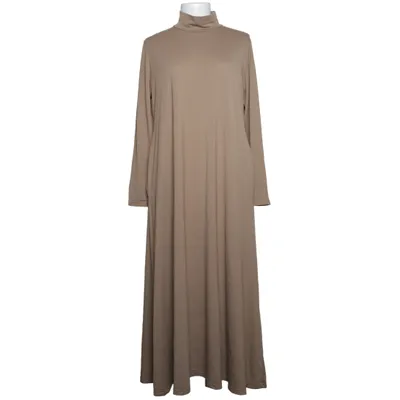 Jurk met col (Beige) van Fashion