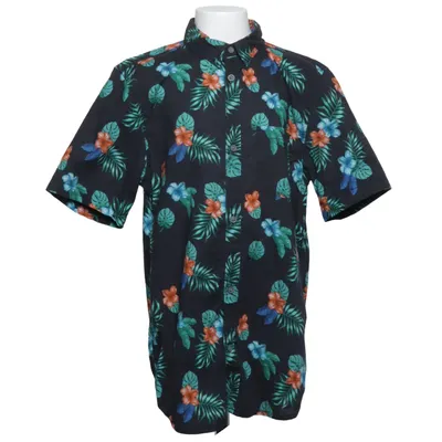 Korte mouwen shirt (Zwart, Meerkleurig) van H&M Katoen