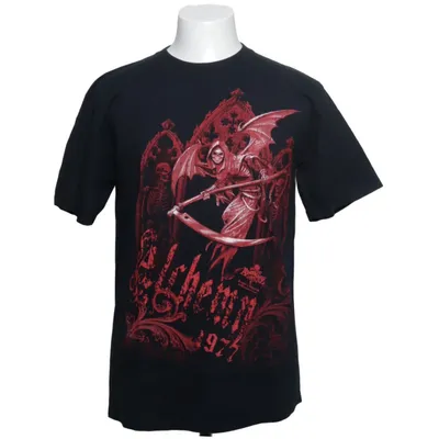 T-shirt (Black) from Alchemy Gothic Cotton