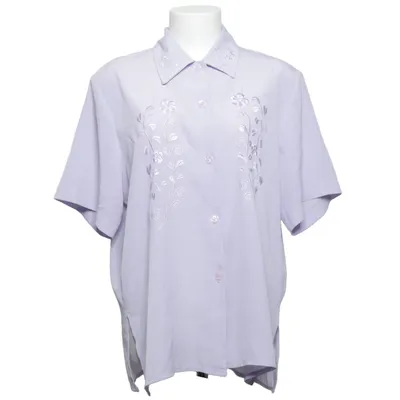 Short sleeve shirt (Purple) from Nam of London Polyester