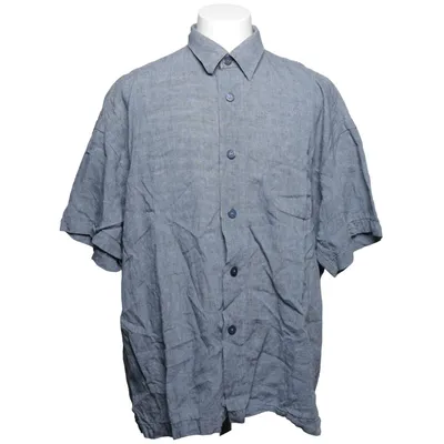 Korte mouwen shirt (Blauw) van Signum Linnen