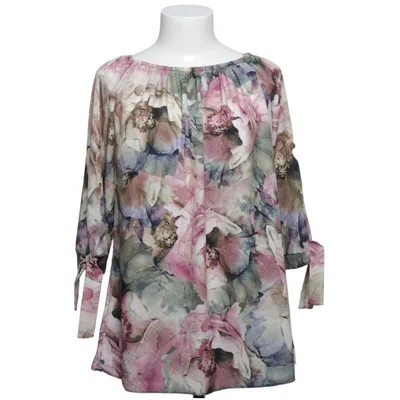 Blouse (Pink, Green, Multicolored) from Elite