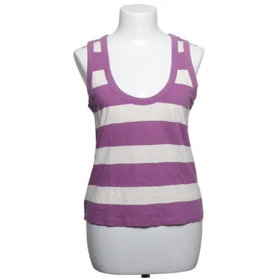 Débardeur (Violet, Blanc) de Sessún Coton, Lin