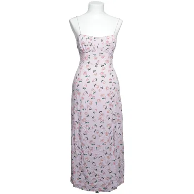 Långklänning (Rosa, Flerfärgad) från Zara Viskos