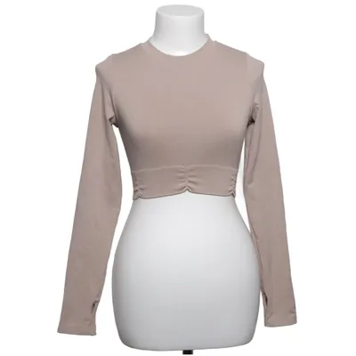 Långärmad t-shirt (Beige) från Chiquelle Activewear Elastan, Polyamid, Polyester