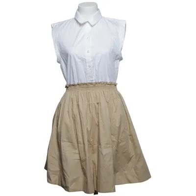 Robe (Blanc, Beige) de My Twin Twinset Coton