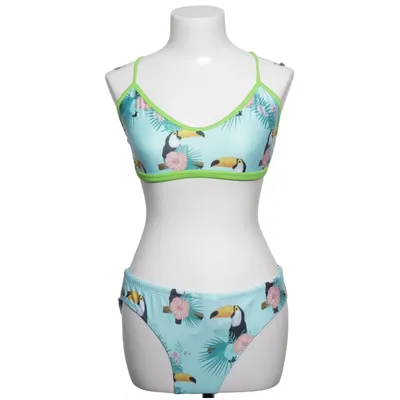 Bikini (Blå, Grøn, Flerfarvet) fra Lane4 Elastan, Polyester