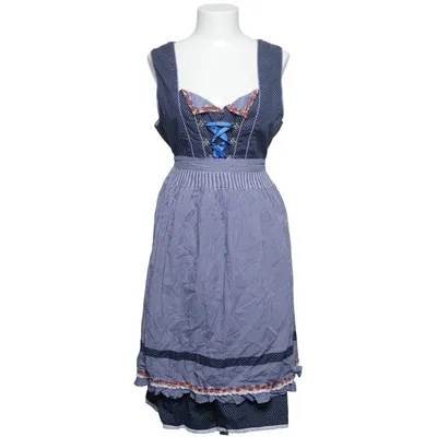 Dirndl (Bleu, Blanc) de Kojooin Coton