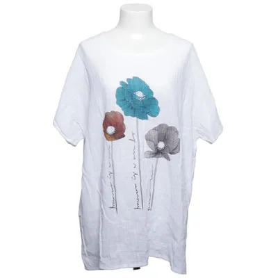 Top (White, Multicolored) from Chica London Cotton
