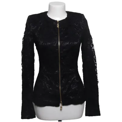 Jacket (Black) from Roberta Scarpa Cotton, Elastane, Silk