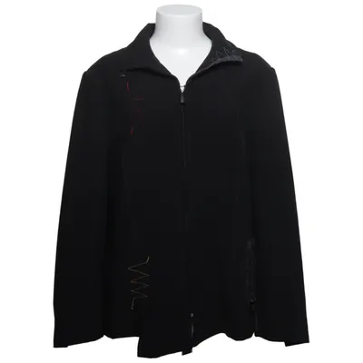 Veste (Noir) de Christine Laure Élasthane, Polyester, Viscose