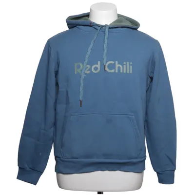 Sweat à capuche (Bleu) de Red Chili Coton, Polyester