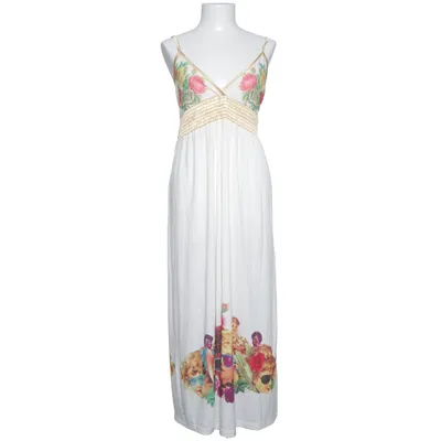 Maxi dress (White, Multicolored) from Paco Chicano