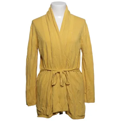Cardigan (Geel) van Zara Knit Polyamide, Viscose