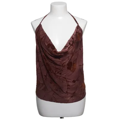 Neckholder Top (Braun) von PrettyLittleThing Elasthan, Polyester