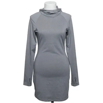 Hoodiekjole (Grå) fra Medina Elastan, Polyester
