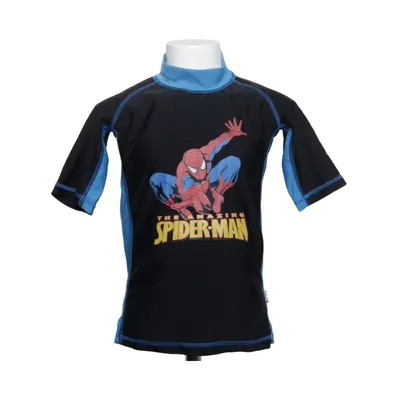 Zwemshirt (Zwart, Blauw) van Marvel Spiderman Elastaan, Polyamide