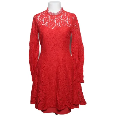 Kleid (Rot) von Warehouse Baumwolle, Polyamid, Polyester, Viskose