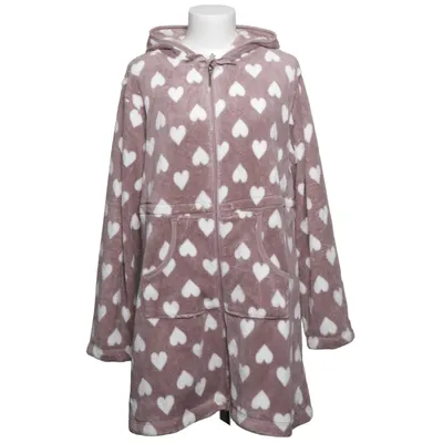 Bathrobe (Brown, White) from Peacocks Polyester