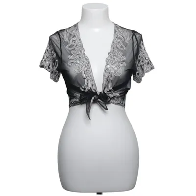 Bolero (Black, White, Silver) from Kriss Polyamide