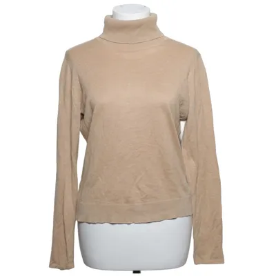 Turtleneck (Beige) from August Silk Cashmere, Cotton, Silk