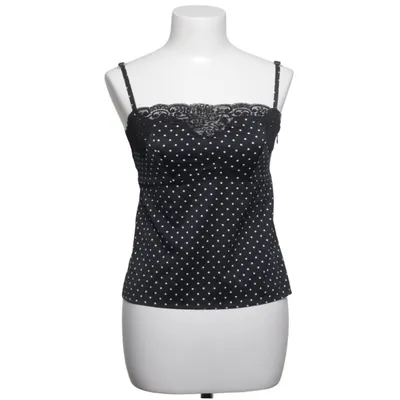 Tanktop  (Sort, Hvid) fra Lolita Lempicka Elastan, Polyester