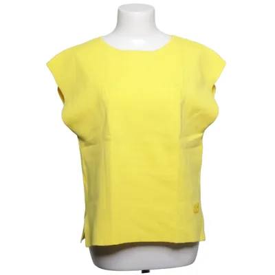 Top (Geel) van Alphatauri Katoen, Polyester