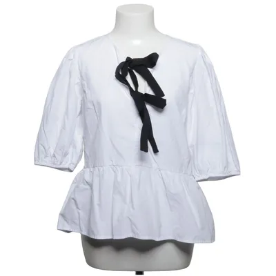 Blouse (White) from Bubbleroom Cotton, Polyester