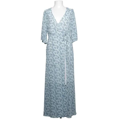 Robe portefeuille (Bleu, Blanc) de YAS Polyester