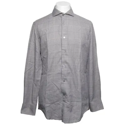 Shirt (Gray, White) from Circle of Gentlemen Cotton