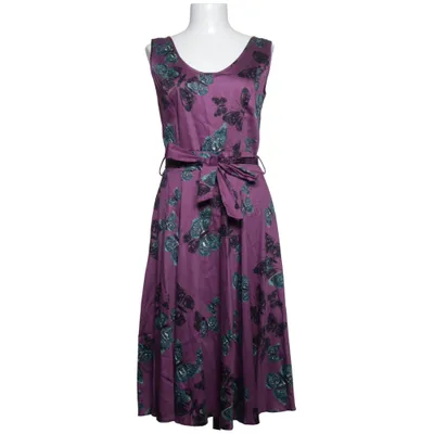 Jurk (Lila, Meerkleurig) van Lady Vintage Katoen, Elastaan