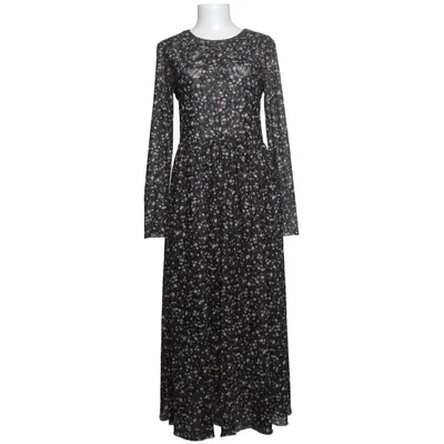 Maxi jurk (Zwart, Meerkleurig) van Jake*s Elastaan, Polyester