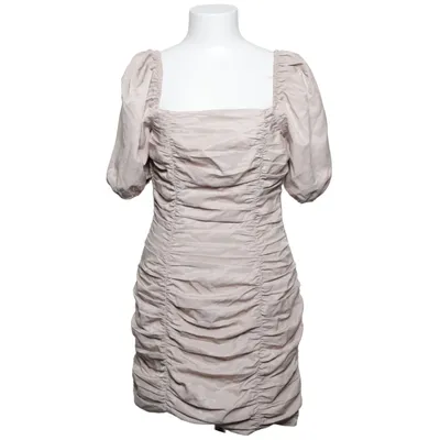 Jurk (Beige) van Chloé B x NA-KD Polyester, Viscose