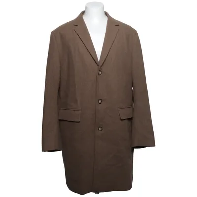 Mantel (Braun) von H&M Polyamid, Polyester, Wolle