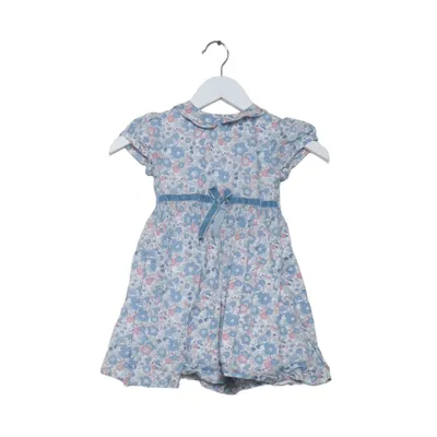 Jurk (Blauw, Roze, Wit) van Lily Rose Katoen
