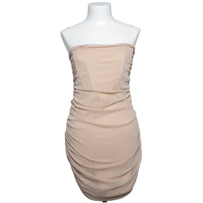 Klänning (Beige) från PrettyLittleThing Elastan, Polyester
