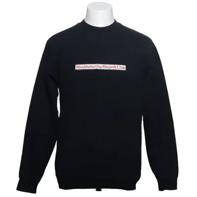 Sweatshirt (Noir) de Stockholm (Surfboard) Club Coton biologique