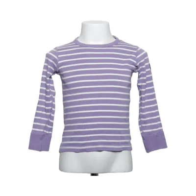 Long sleeve T-shirt (Purple, White) from Polarn O. Pyret Organic cotton