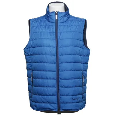 Outdoor vest (Blauw) van First B Polyester