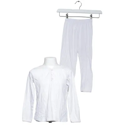 Pajamas (White, Pink) from The Little White Company Cotton