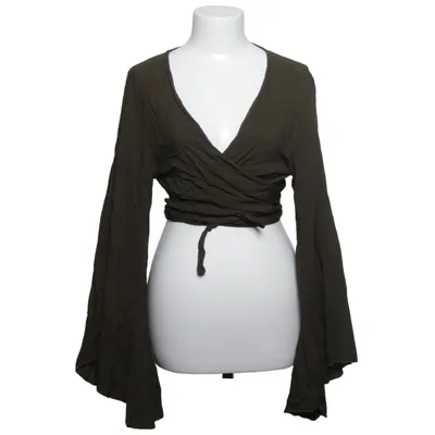Wrap cardigan (Green) from Guru Shop Viscose