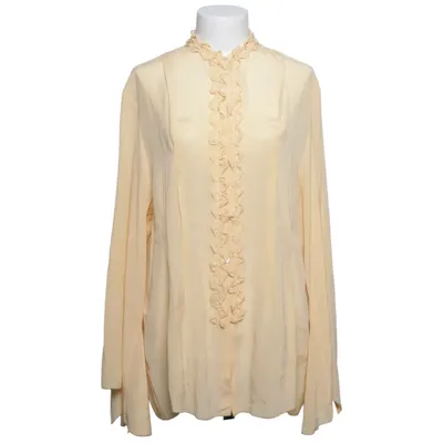 Blouse (Jaune) de H&M Studio Lyocell, Soie