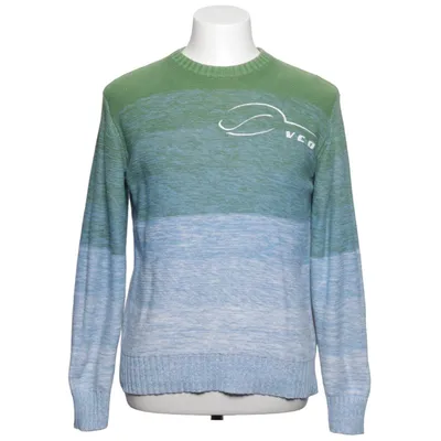 Sweater (Green, Blue, Multicolored) from Volcano Acrylic, Cotton