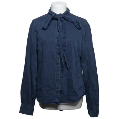 Denim blouse (Blauw) van C&A Katoen, Lyocell
