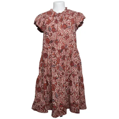 Jurk (Bruin, Wit) van Ulla Johnson Katoen, Viscose