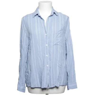 Skjorte (Blå, Hvid) fra Terranova Viscose