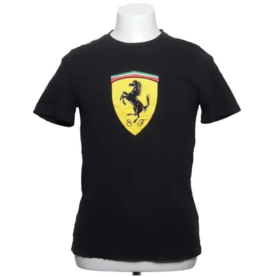 T-shirt (Black) from Ferrari Cotton, Elastane
