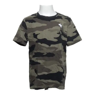 T-shirt (Vert, Noir) de Abercrombie & Fitch Coton