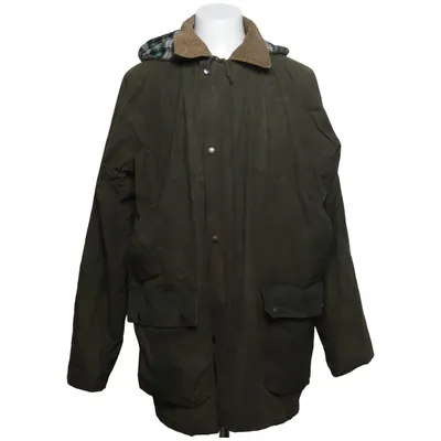 Oilskin coat (Green) from The Earth Collection